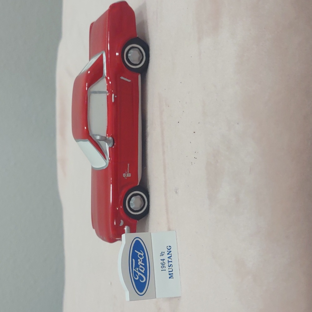 Department 56 The Original Snow Village 1964 1/2 Ford Mustang Figurine